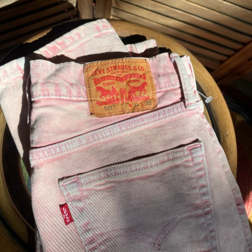 Levi’s 511 Jeans - Pink Acid Wash